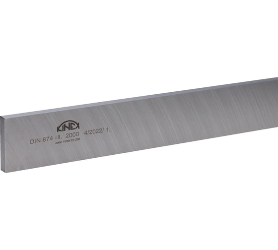 Поверочная линейка Kinex (K-MET) ШП-2000 2000x60x12мм, DIN874, кл.2 1039-22-200