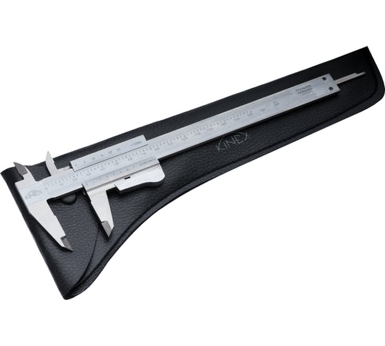 Штангенциркуль Kinex (K-MET) MonoBlok ШЦ-1 160 мм, 0.02 мм DIN862 6000-20