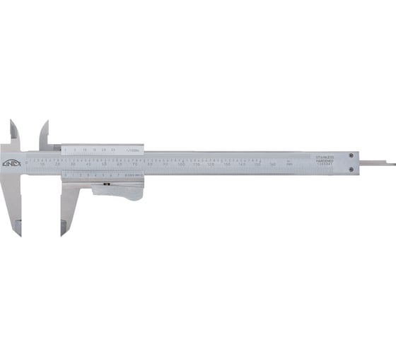 Штангенциркуль Kinex (K-MET) MonoBlok ШЦ-1 160 мм, 0.02 мм DIN862 6000-20