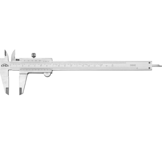 Штангенциркуль Kinex (K-MET) MonoBlok INOX ШЦ-1 160 мм, 0.02 мм DIN862 6000-25