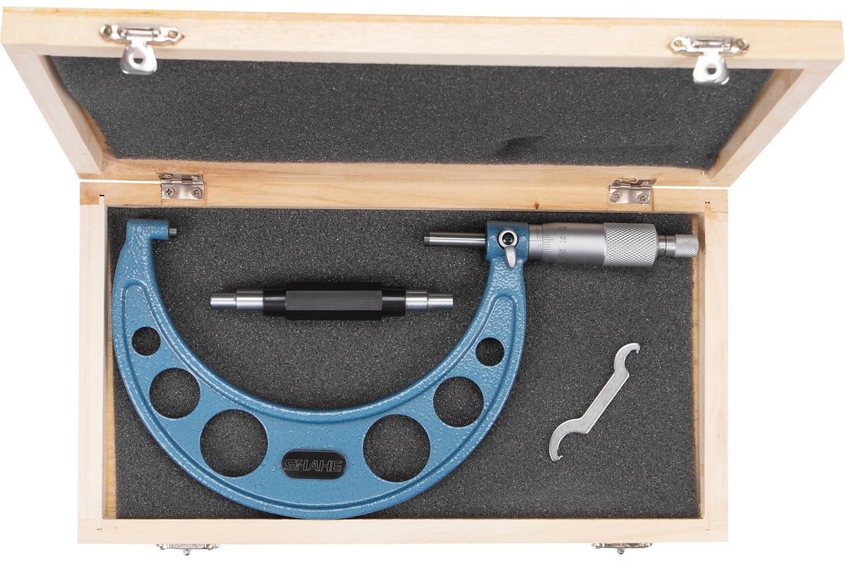 Микрометр SHAHE МК 100-125 0,01 (ГРСИ № 92331-24) 1040560 - выгодная ...