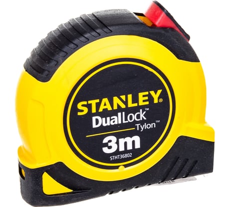 Рулетка STANLEY TYLON DUAL LOCK 3М б/уп STHT36802-1