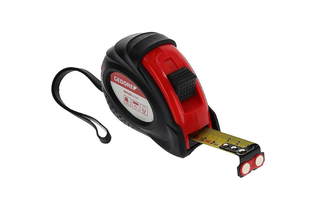 Рулетка GEDORE RED 8 м 3301429 - выгодная цена, отзывы, характеристики ...