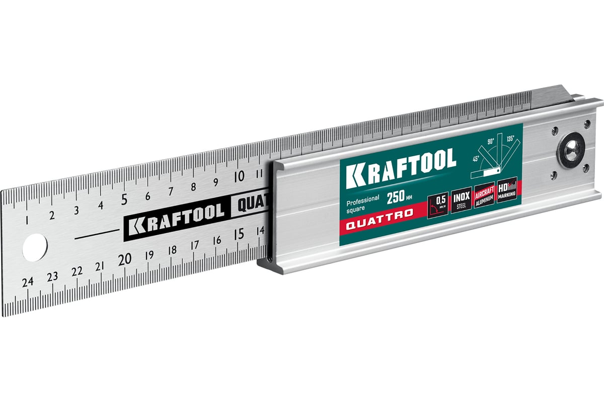 Складной столярный угольник KRAFTOOL Quattro 250 мм 3444 - выгодная ...