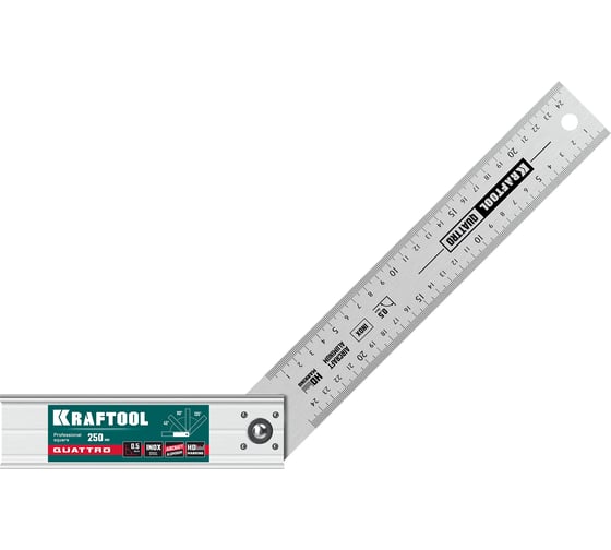 Складной столярный угольник KRAFTOOL Quattro 250 мм 3444 - выгодная ...