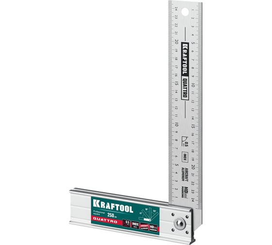 Складной столярный угольник KRAFTOOL Quattro 250 мм 3444 - выгодная ...