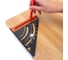 Плотницкий угольник WOODWORK 152 мм, со скользящим упором и удлинителем до 300 мм, алюминиевый PTR-152 5