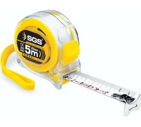 Рулетка SGS 2062 5x25 мм, пластиковый прозрачный корпус 2062SGS