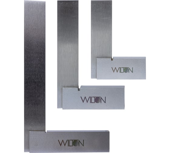 Набор прецизионных угольников WILTON SS/A/2-4-6 50,100,150мм 11761RU