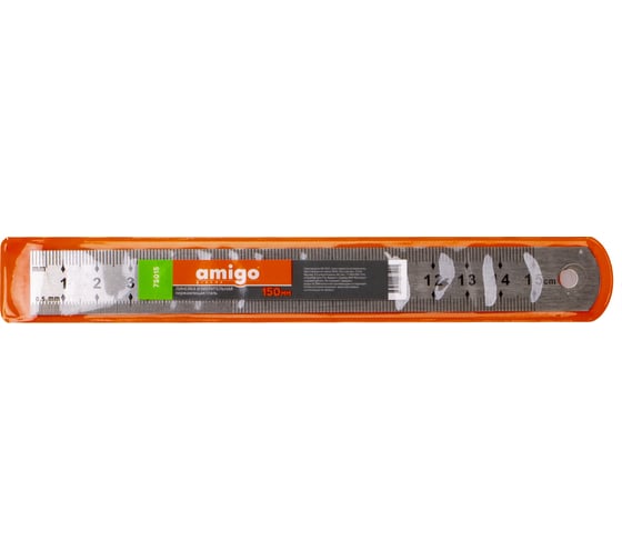 Измерительная линейка AMIGO 150 мм 75015