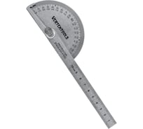 Транспортир с линейкой vertextools 90x150мм 3040-90-150