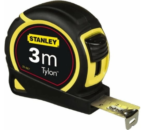 Измерительная рулетка Tylon 3 м Stanley 0-30-687