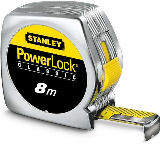 Рулетка 8 м Stanley POWERLOCK 0-33-198 1