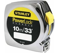 Рулетка 10 м Stanley POWERLOCK 0-33-443
