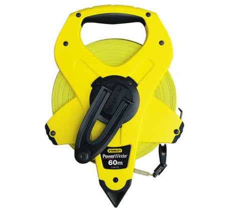 Мерная лента Stanley PowerWinder Fiberglass 60 м 2-34-775