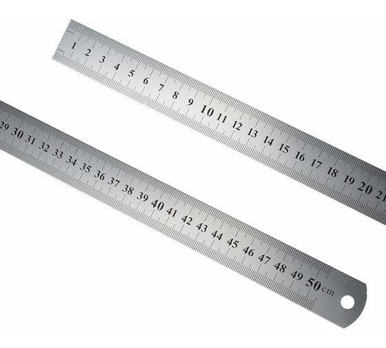Железная линейка ЕРМАК 50 см 659-048