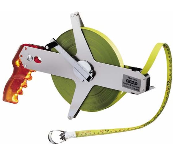 Мерная лента длинная 30 м STANLEY Master II 1-34-477