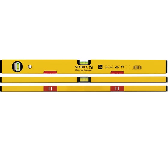Уровень STABILA тип 70М, 180см 1верт.,1гориз., магнитный, точн. 0,5мм/м 02878
