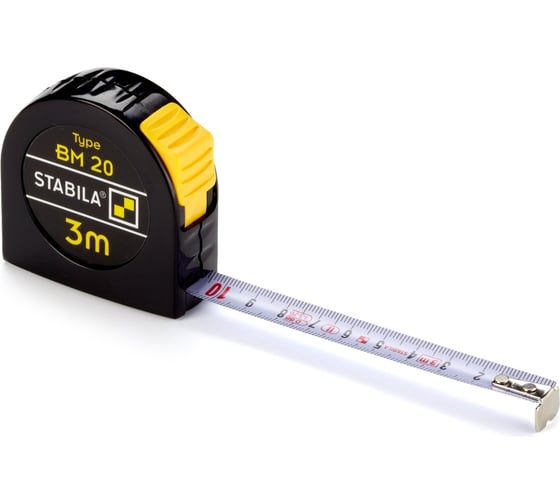 Рулетка STABILA тип BM 20 3м х 12,5мм 16445