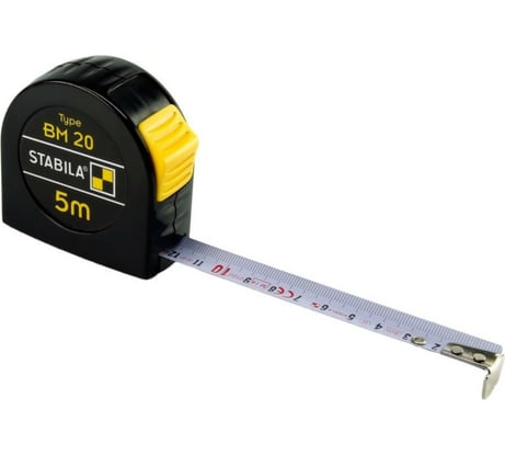 Рулетка STABILA тип BM 20 5м х 19мм 16446