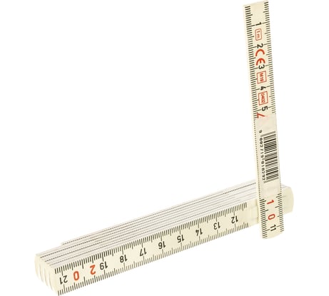 Складной пластмассовый метр STABILA Тип 1004 1м х 16мм 01004