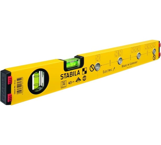 Уровень для электрика STABILA тип 70 Electric, 43 см 16135