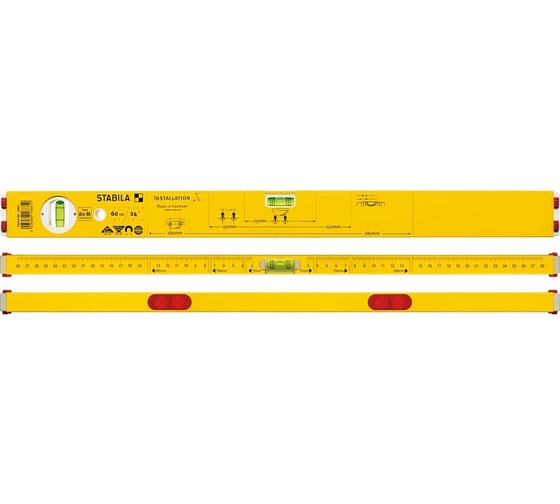 Уровень для сантехника STABILA тип 80M, 60 см 16881