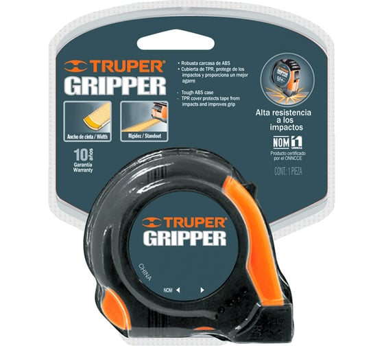 Рулетка 5м Truper FH-5M 14578