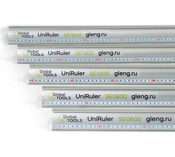 Универсальная линейка GlobalTOOLS GT UniRuler SE1000, длина 1000 мм, 1,24 кг GT-002-103-0003
