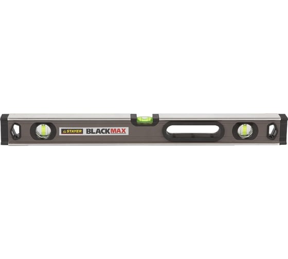 Коробчатый усиленный уровень 200 см Stayer EXPERT BlackMax 3475-200