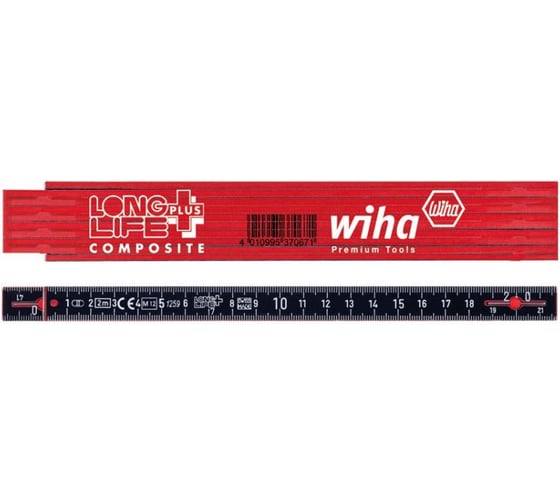 Складной метр 2м Wiha LonglifePlus Composite 37067 1