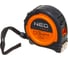 Рулетка NEO Tools стальная лента с нейлоновым покрытием 3 м x 19 мм магнит амортизатор 67-113 6