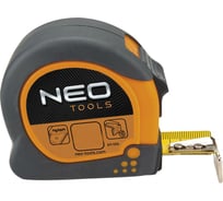 Рулетка NEO Tools стальная лента 5 мx25 мм магнит 67-155