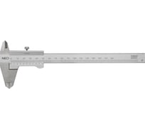 Штангенциркуль с сертификатом DIN NEO Tools 150 мм нержавеющая сталь 75-001