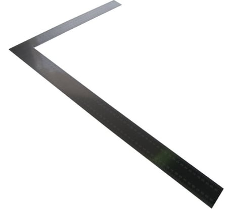 Цельнометаллический угольник, двустороняя рифленая шкала 600x400 мм SANTOOL 050402-001