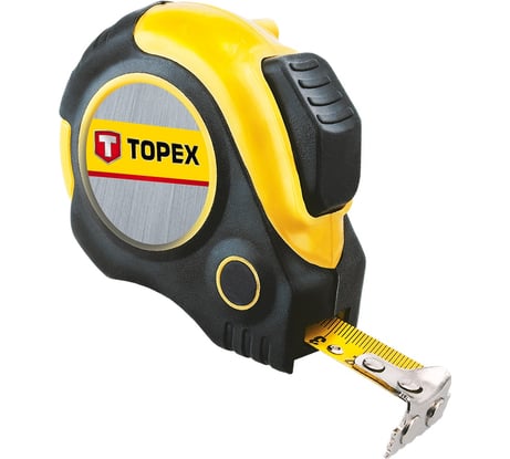 Рулетка TOPEX со стальной лентой и магнитом 3мx19мм 27C363