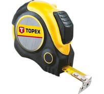 Рулетка TOPEX со стальной лентой и магнитом 5мx25мм 27C365
