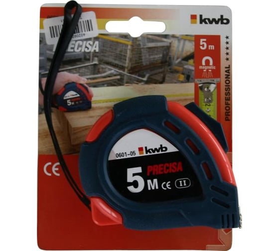 Рулетка 5м KWB PRECISA 0601-05 1