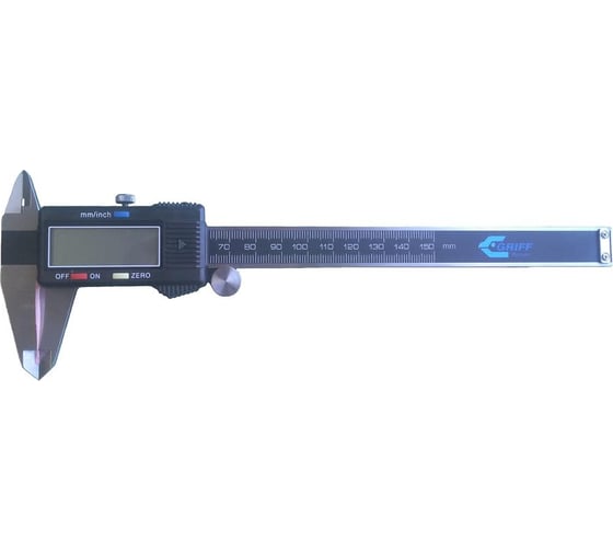 Штангенциркуль ШЦЦ-I- 150-0,01 ГОСТ 166-89 GRIFF 020468
