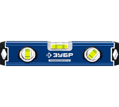 Компактный усиленный магнитный уровень ЗУБР Профессионал-М 230 мм 34581-023