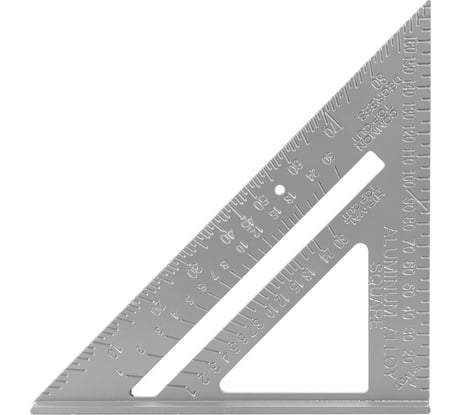 Столярный угольник плотника vertextools алюминий, 180мм 3040-180