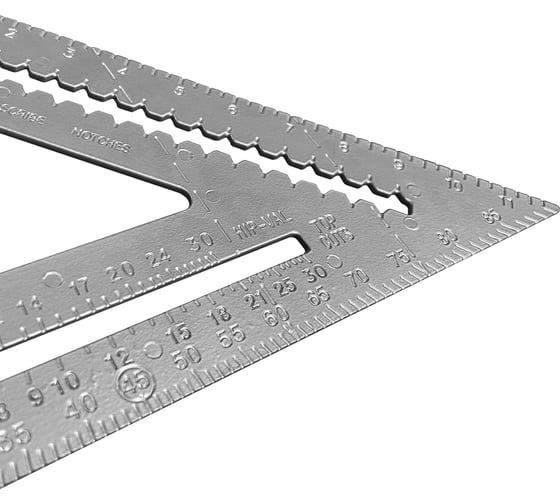 Столярный угольник плотника vertextools алюминий, 300мм 3040-300