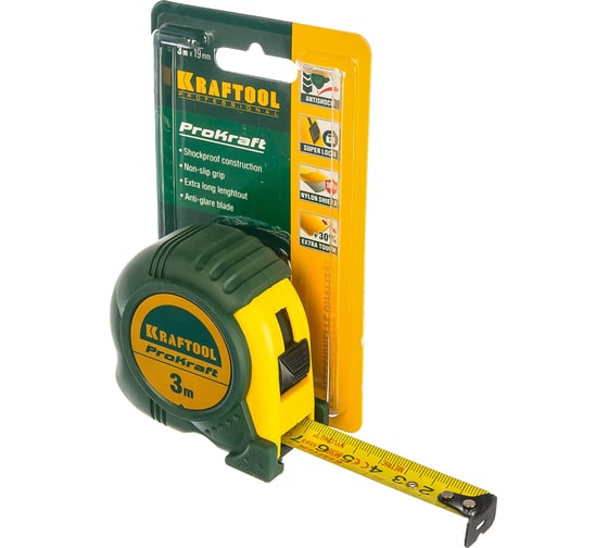 Рулетка 3/19мм KRAFTOOL EXPERT 34122-03-19_z01