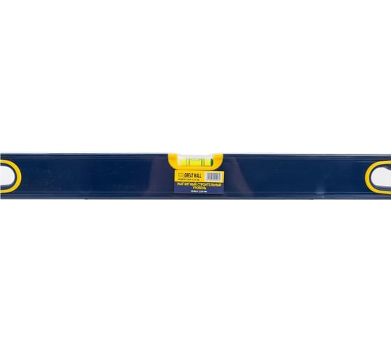 Алюминиевый строительный уровень на магнитной подошве 1200мм Great wall GWP-C18-3B1200