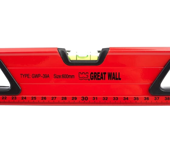 Алюминиевый строительный уровень Great wall Luxury 600мм GWP-39A600