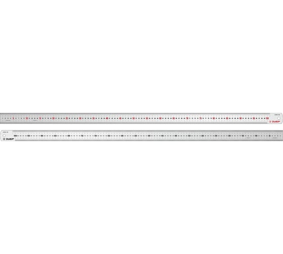 Про-100 Усиленная нержавеющая линейка 1,0 м ЗУБР 34280-100 - выгодная цена, отзывы, характеристики, фото - купить в Москве и РФ
