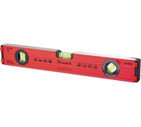 Алюминиевый уровень MATRIX 400 мм, фрезерованный, 3 глазка, усиленный 34404