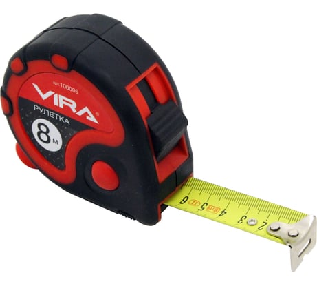 Рулетка 8мx25мм Vira 100005
