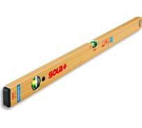 Магнитный уровень SOLA AZM 120 NEW, L=120 см, 2 глазка 01821401