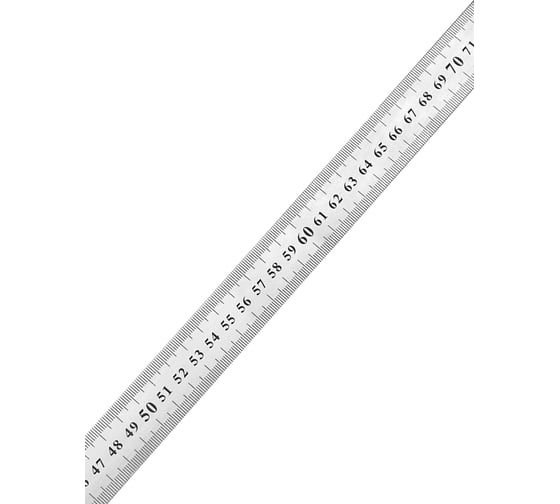 Измерительная линейка vertextools 1000 мм, металлическая 3042-1000